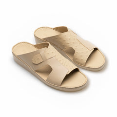 Ostrich Leather Sandals - F-1008 FULL MANDORLA