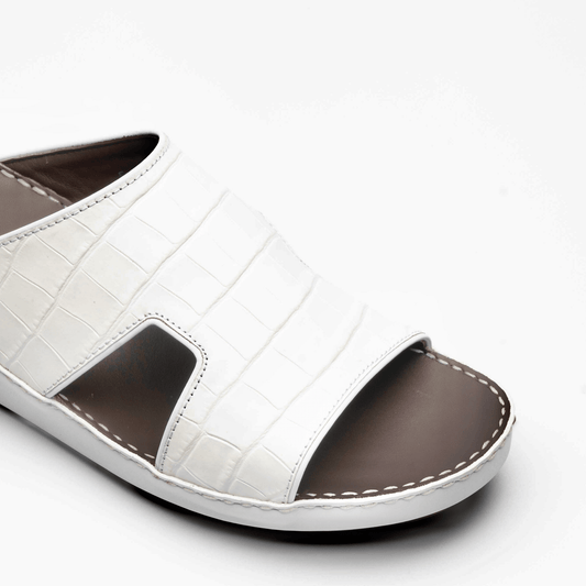 F - 1012 White - Shamikh Collection