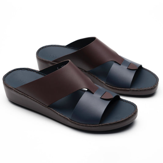 F - 1020 NAVY MAROON - Shamikh Collection