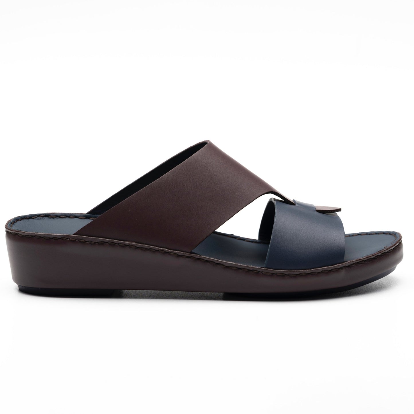 F - 1020 NAVY MAROON - Shamikh Collection