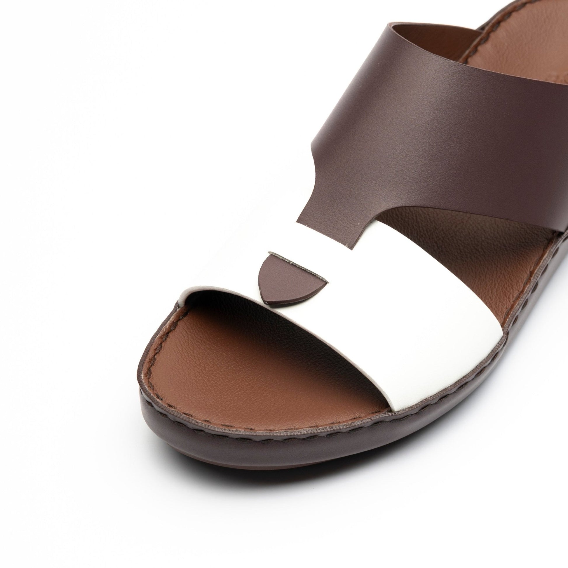F - 1020 White Maroon - Shamikh Collection