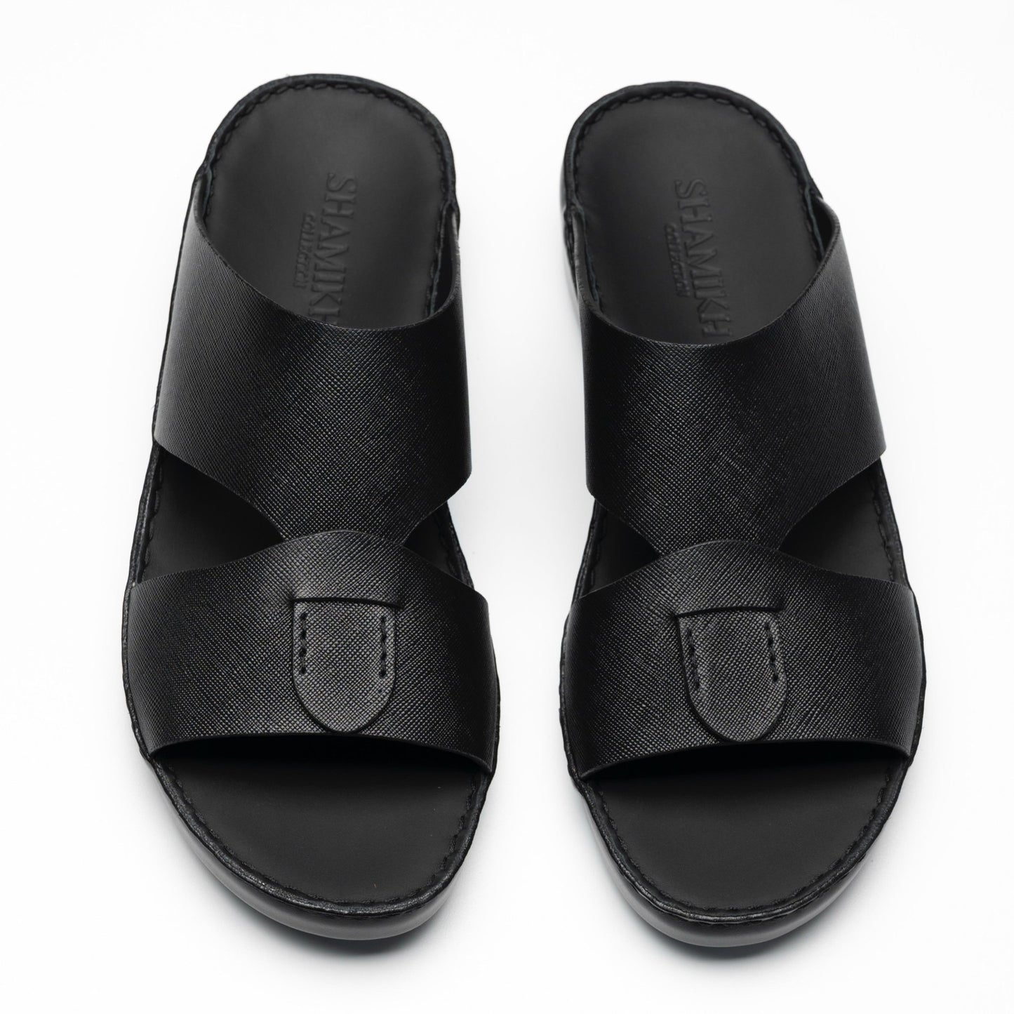 F - 1021 BLACK SAFFIANO - Shamikh Collection