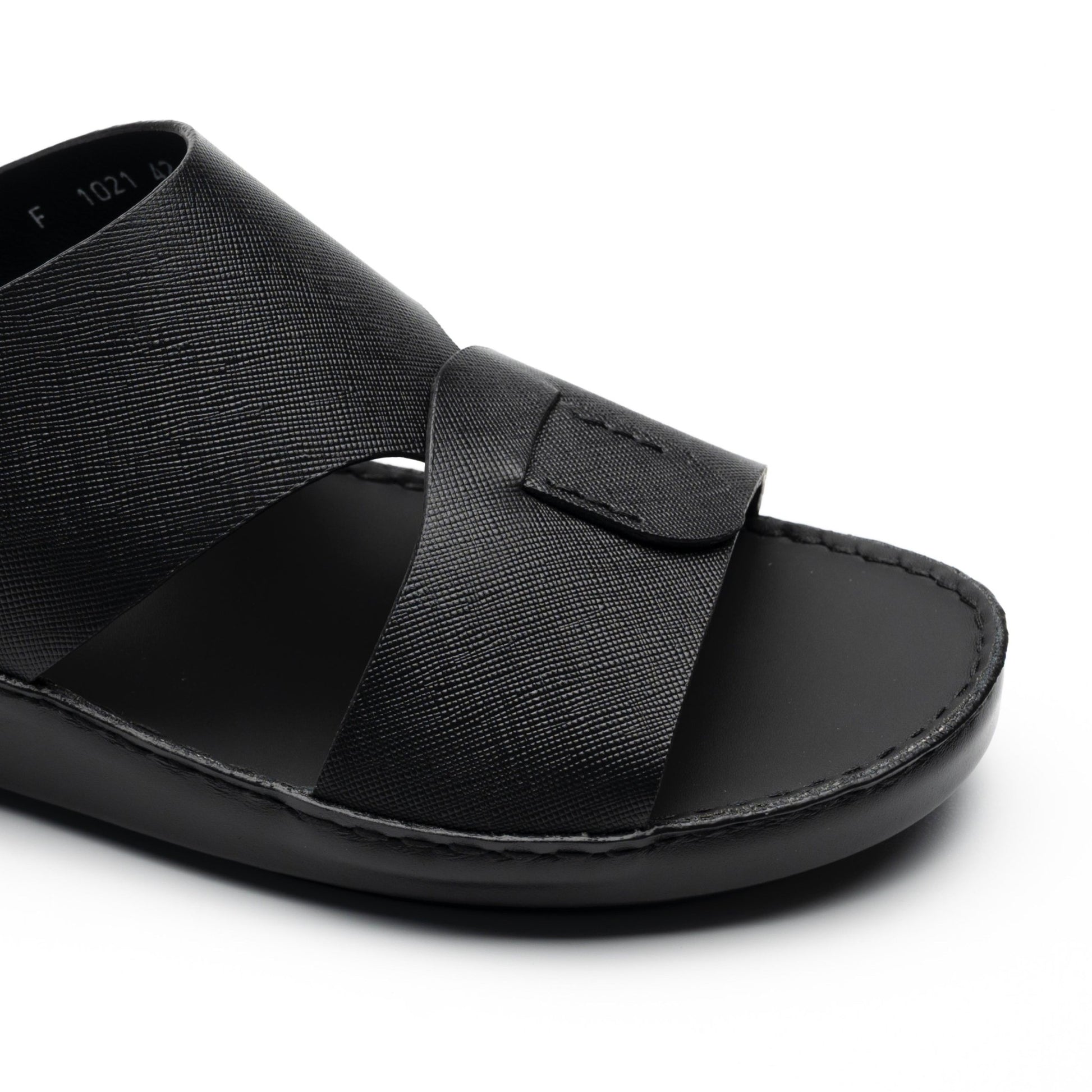 F - 1021 BLACK SAFFIANO - Shamikh Collection