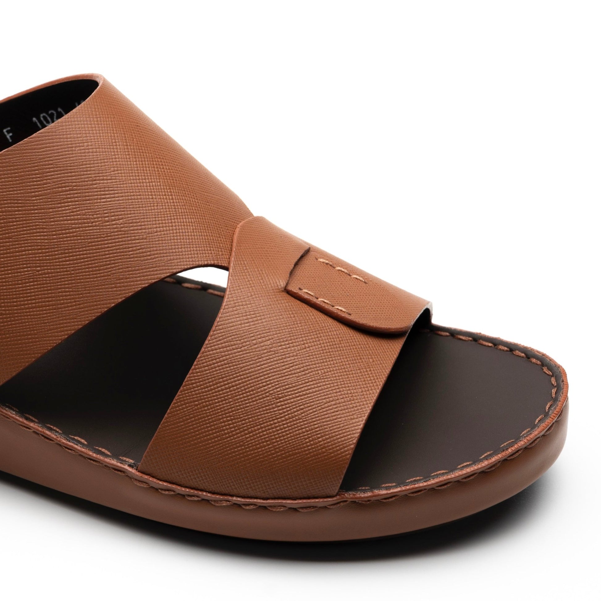 F - 1021 COGNAC SAFFIANO - Shamikh Collection